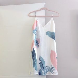 SHEIN Tropical mini dress